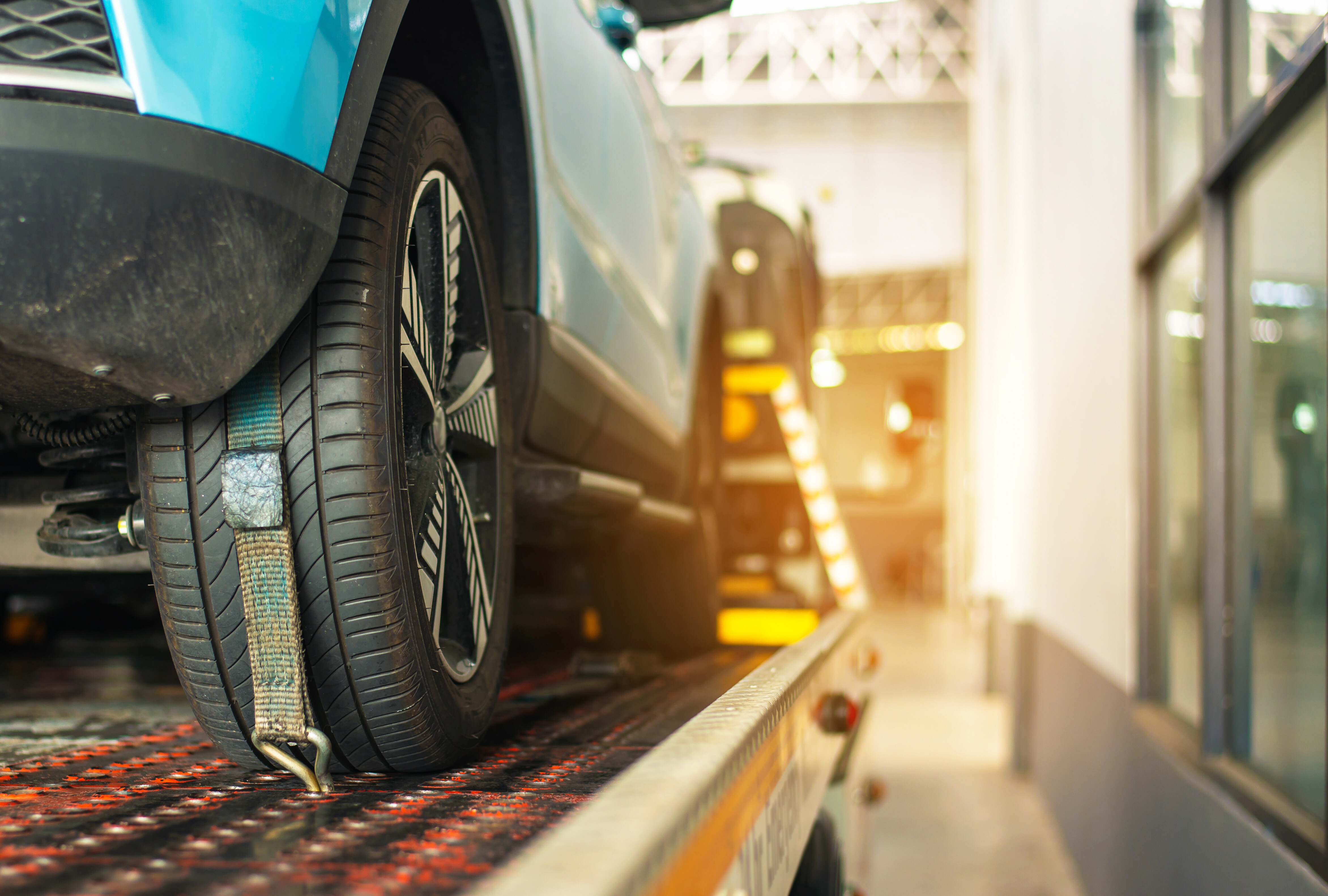 Tasker performing a Vehicle Transport job.