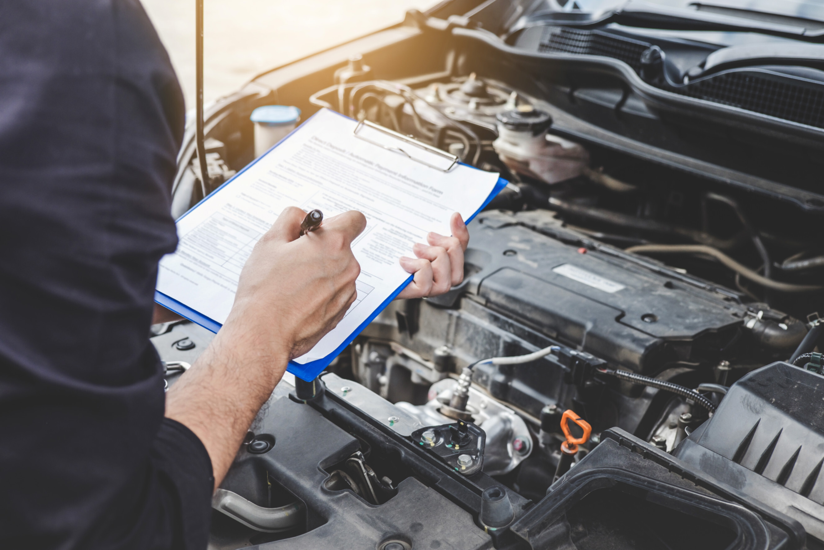 Tasker performing a Car Inspection job.