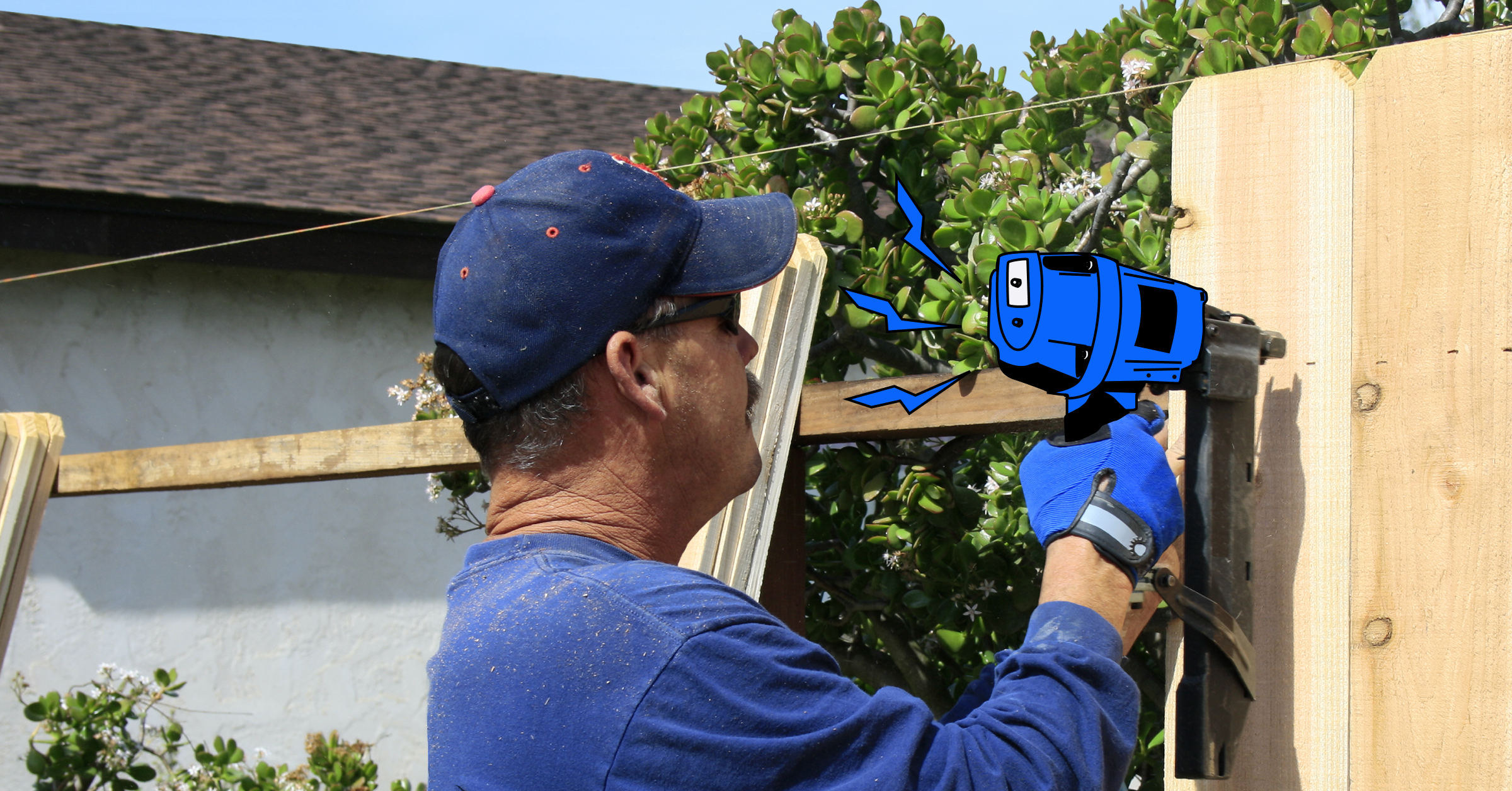 Tasker performing a Tradesman job.
